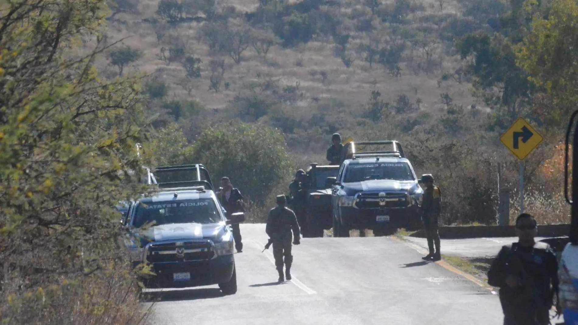 Piden vigilar a los elementos de Policía Estatal encargados de Amealco.Cesar Ortiz. El Sol de San Juan del Río